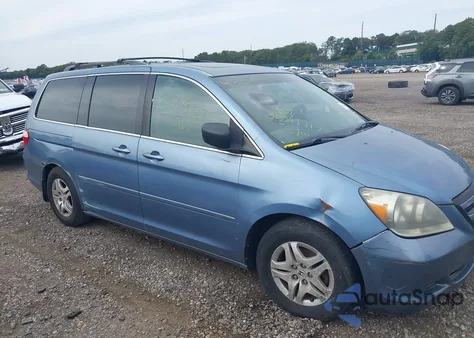 2005 Honda Odyssey Ex-L из США, поврежденный, VIN 5FNRL38645B026750